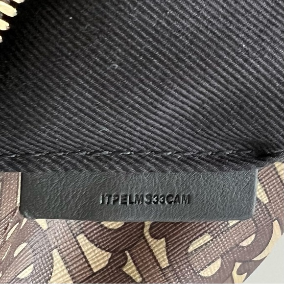 Burberry Monogram Stripe Print E-canvas Backpack - Picture 12 of 15